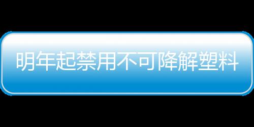 明年起禁用不可降解塑料购物袋!餐饮打包外卖都不能用了